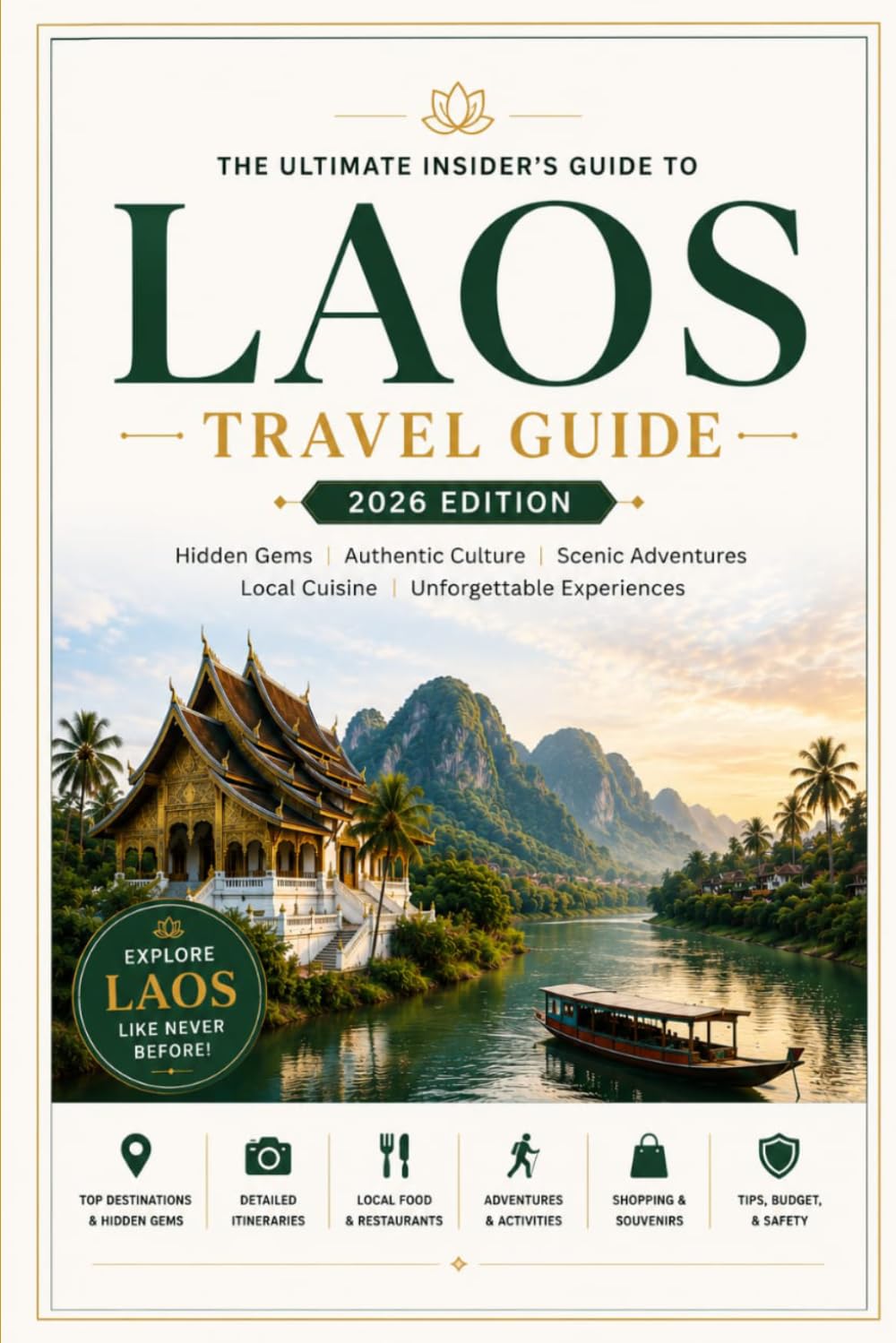 LAOS TRAVEL GUIDE 2026: DISCOVER HIDDEN GEMS, ANCIENT TEMPLES, BREATHTAKING LANDSCAPES, LOCAL CUISINE & INSIDER TIPS FOR AN UNFORGETTABLE ADVENTURE