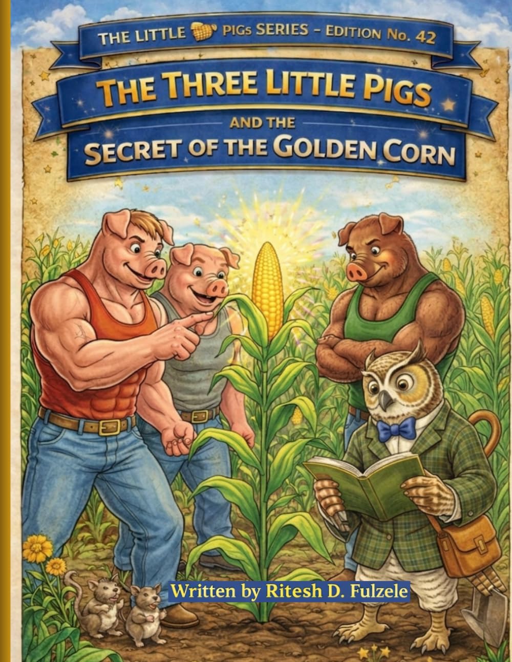 THE THREE LITTLE PIGS AND THE SECRET OF THE GOLDEN CORN: THE THREE LITTLE PIGS SERIES EDITION NO. 42