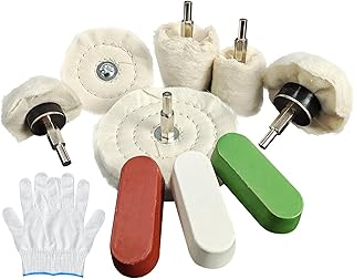 Neeki Buffing Wheels and Polishing Compounds Kit