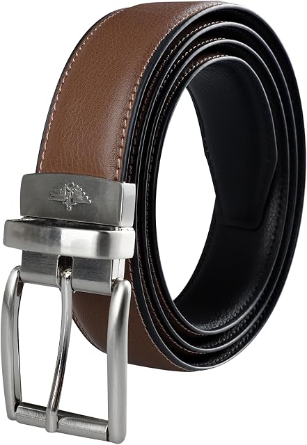 Dockers Hommes Reversible Ceinture Casual avec Ceintures Confort Stretch