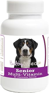 Healthy Breeds Greater Swiss Mountain Dog Senior Dog Multivitamin Tablets 60 Count