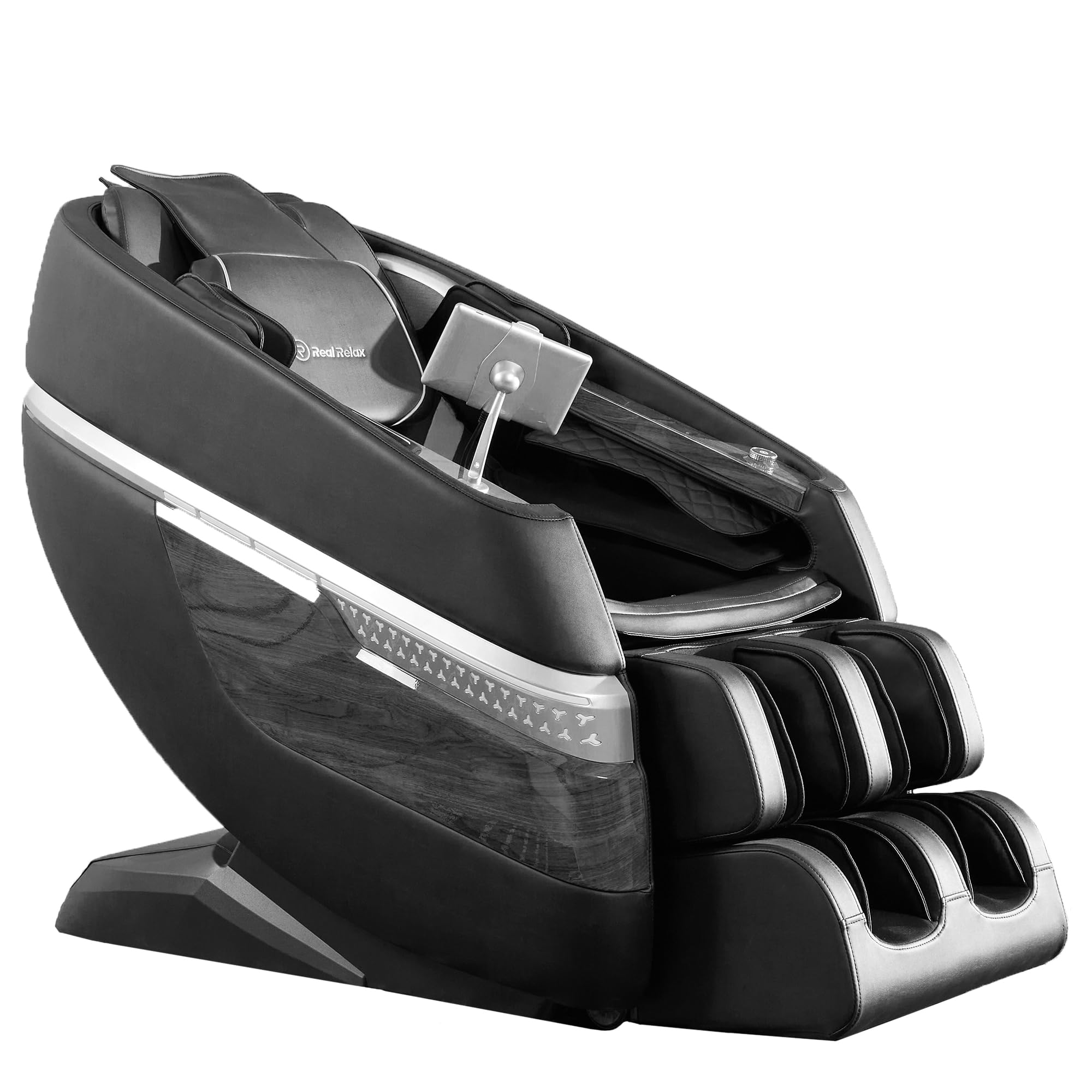 Real Relax Massage Chair Full Body, SL Track Zero Gravity Shiatsu Massage Recliner Chair with 18 Modes Yoga Stretch Blurtooth Heating APP Control, Favor 08