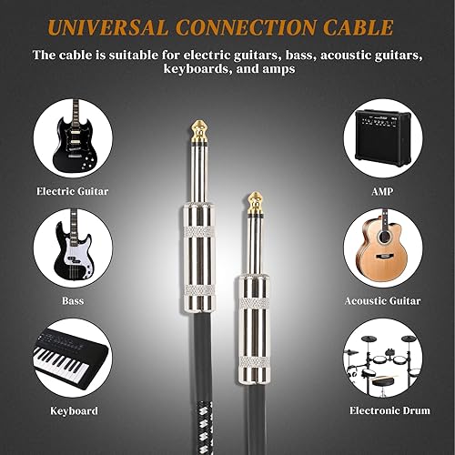 Miniatura 4 de Ktaxon Guitarra de bajo eléctrico de 4 cuerdas, estilo PB, kit de principiante estándar para diestros con correa de bolsa de concierto de 20 W para