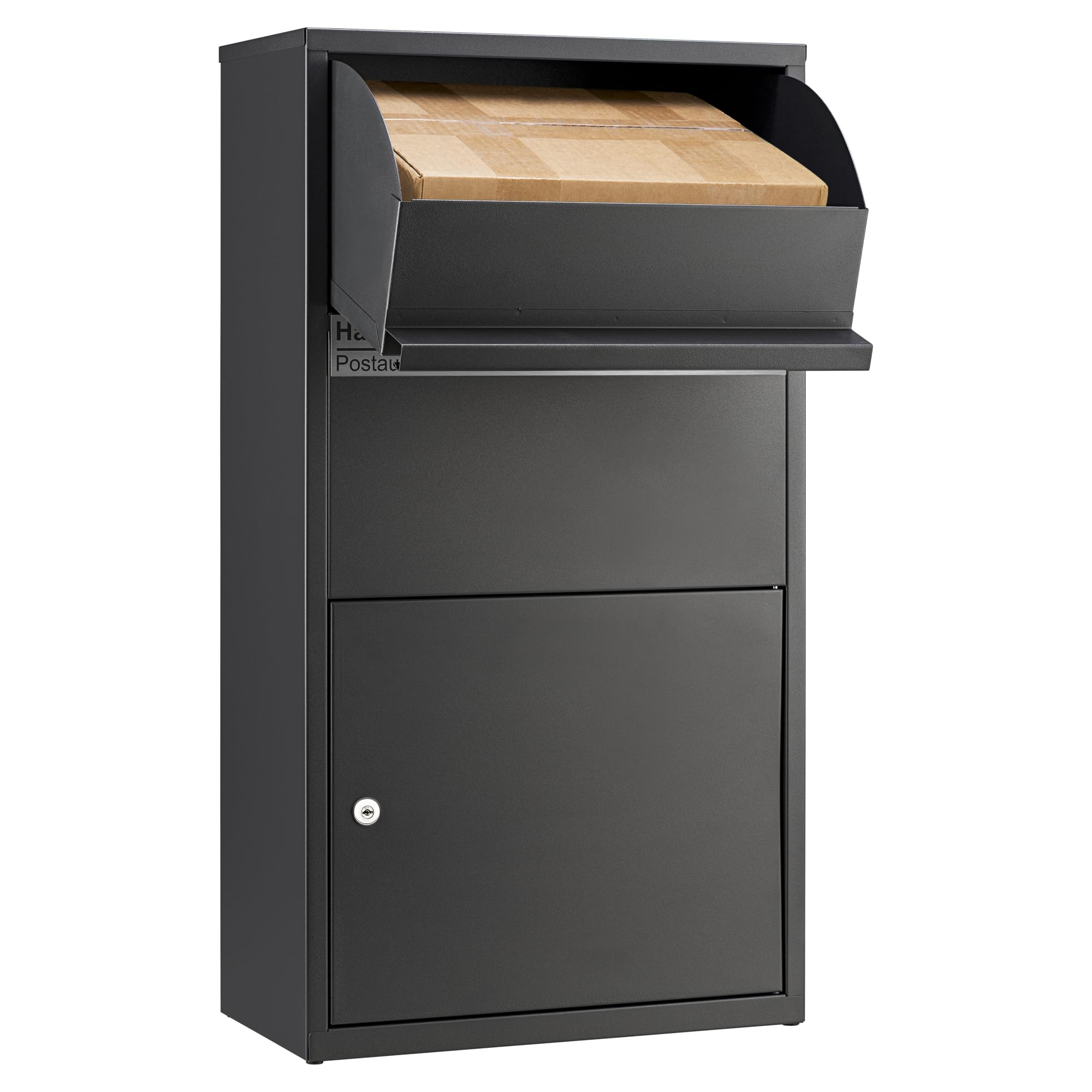 Haussmann Paketbriefkasten BOX391, Namensschild, Paketstation