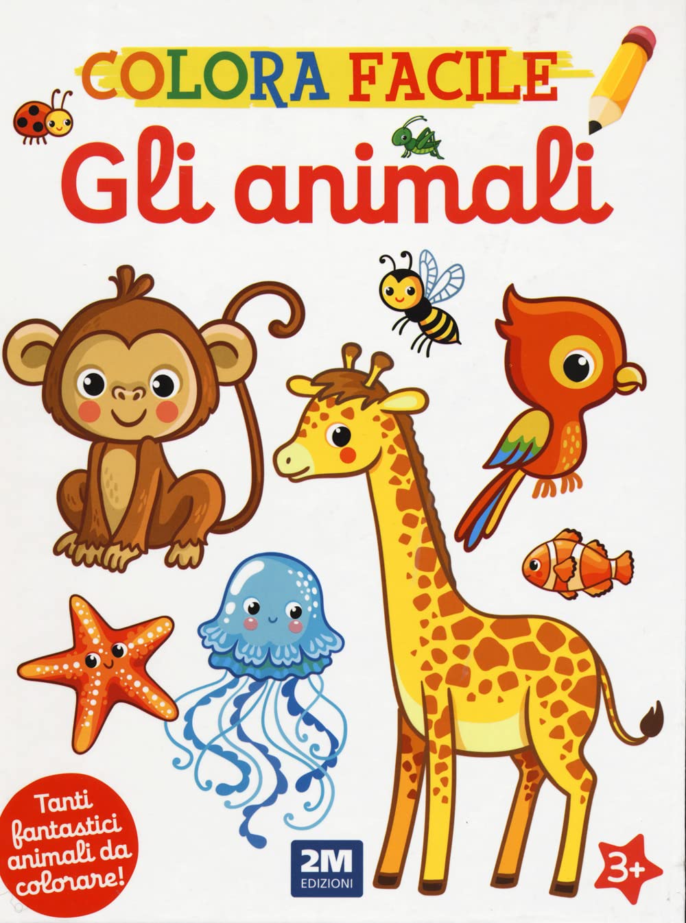 Gli Animali. Colora Facile. Ediz. Illustrata - 4