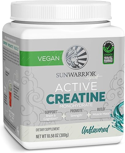 Sunwarrior, Creatina activa, 10.58 onzas