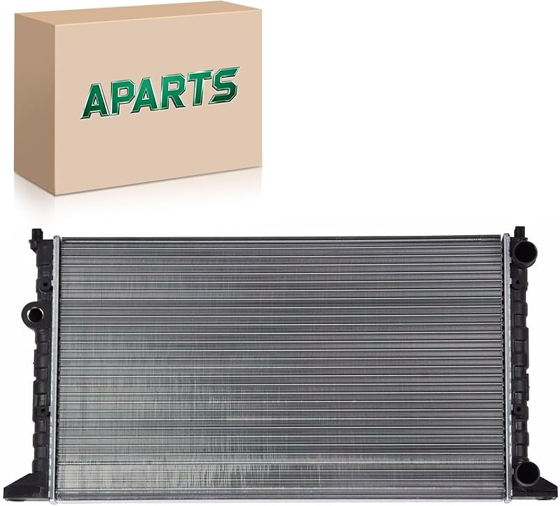 Radiador de líquido de arrefecimento AParts para Volkswagen Jetta, Golf e Cabrio – 1 unidade