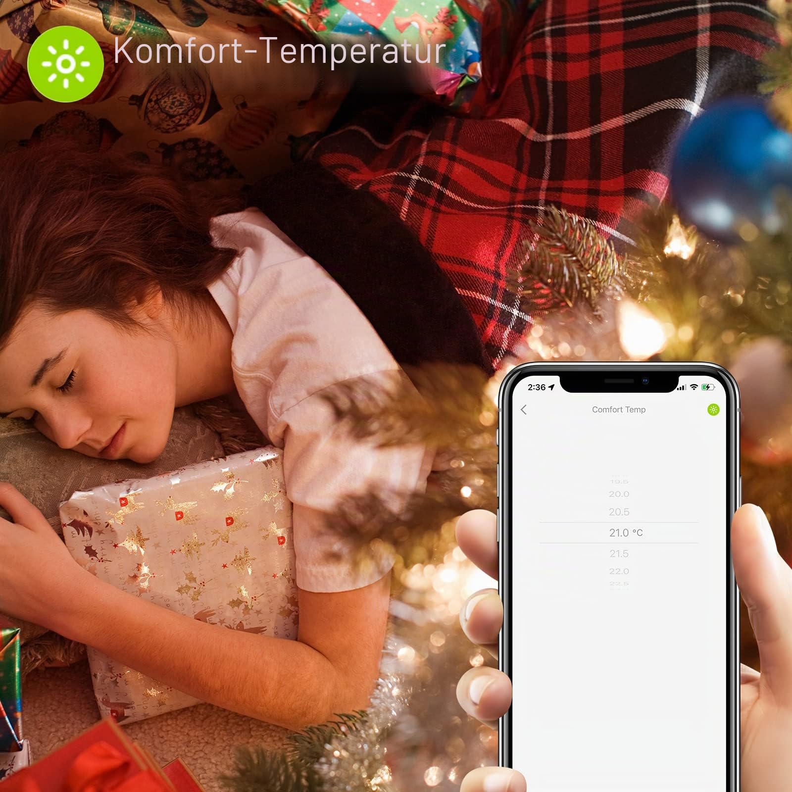 BSEED Smart Home 4er Pack Wifi Thermostat Heizung mit Zigbee Hub Heizkörperthermostat ECO Heizkosten sparen Heizkörperthermostatventil Alexa Google Home Tuya kompatibel LCD-Display ohne Batterien