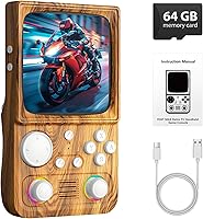 Vista 20 de R36MAX Retro Handheld Games Console, Retro Game Console with 4.0 inch IPS HD Screen, Video Game Consoles with 64GB Memory, Portable Gaming Player