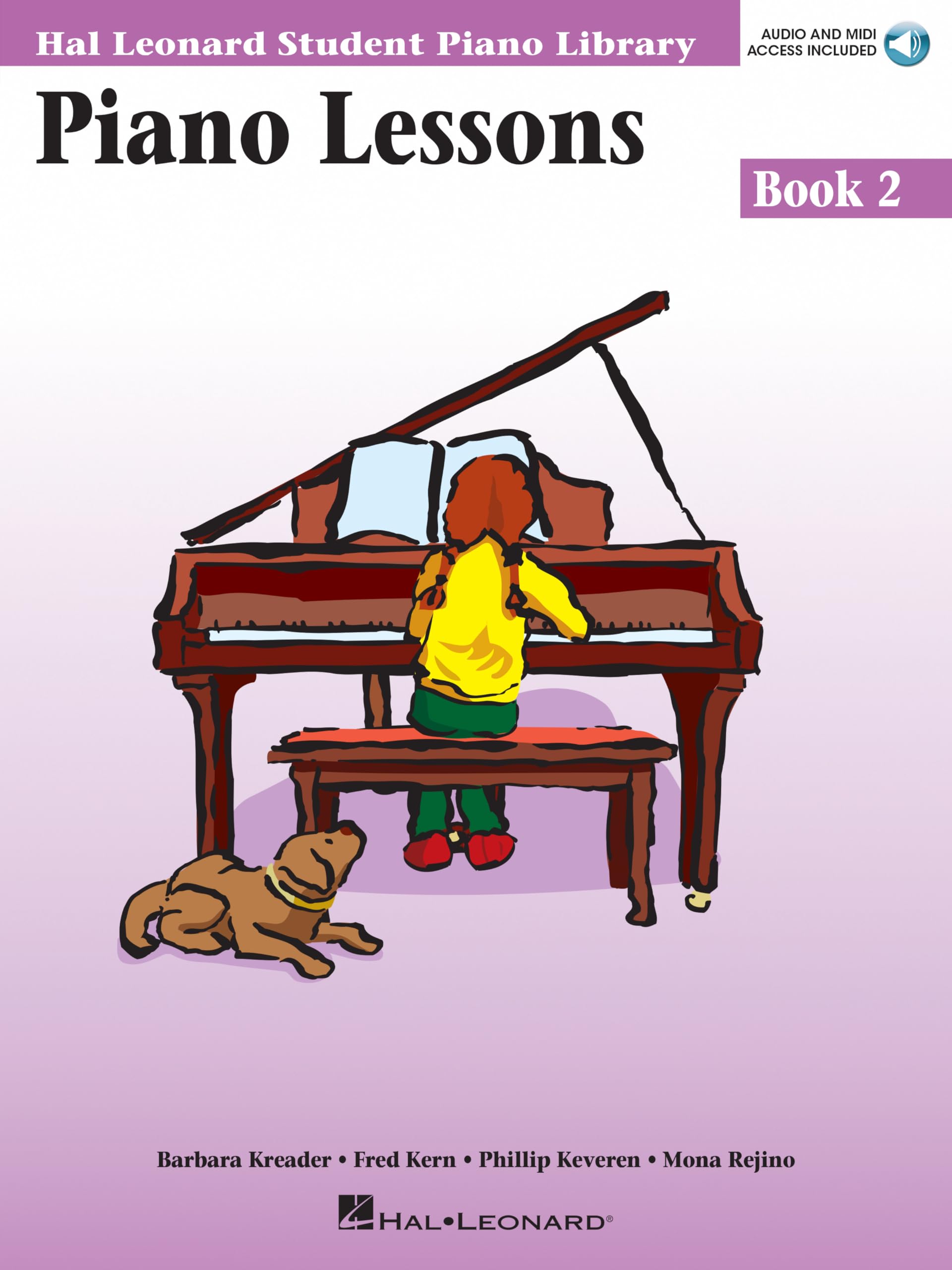 Piano Lessons Book 2 & Audio Book and Audio Online Piano Hal Leonard