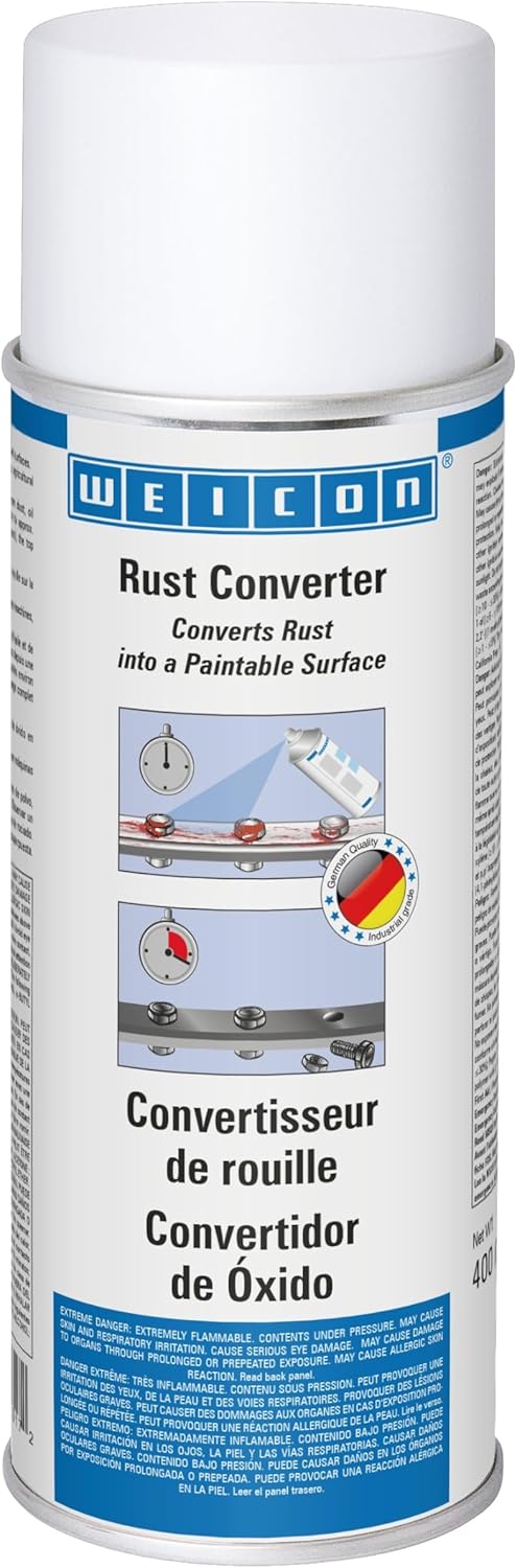 WEICON Rust Converter | 13.5 fl oz | Corrosion protection for indoor and outdoor