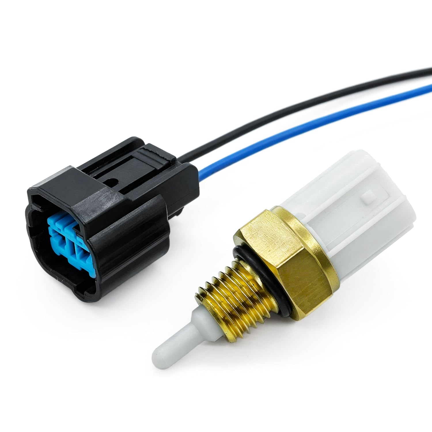 37880-PDA-E01 Air Intake Charge Temperature Sensor W/Connector Compatible with Acura Honda 2003-2010