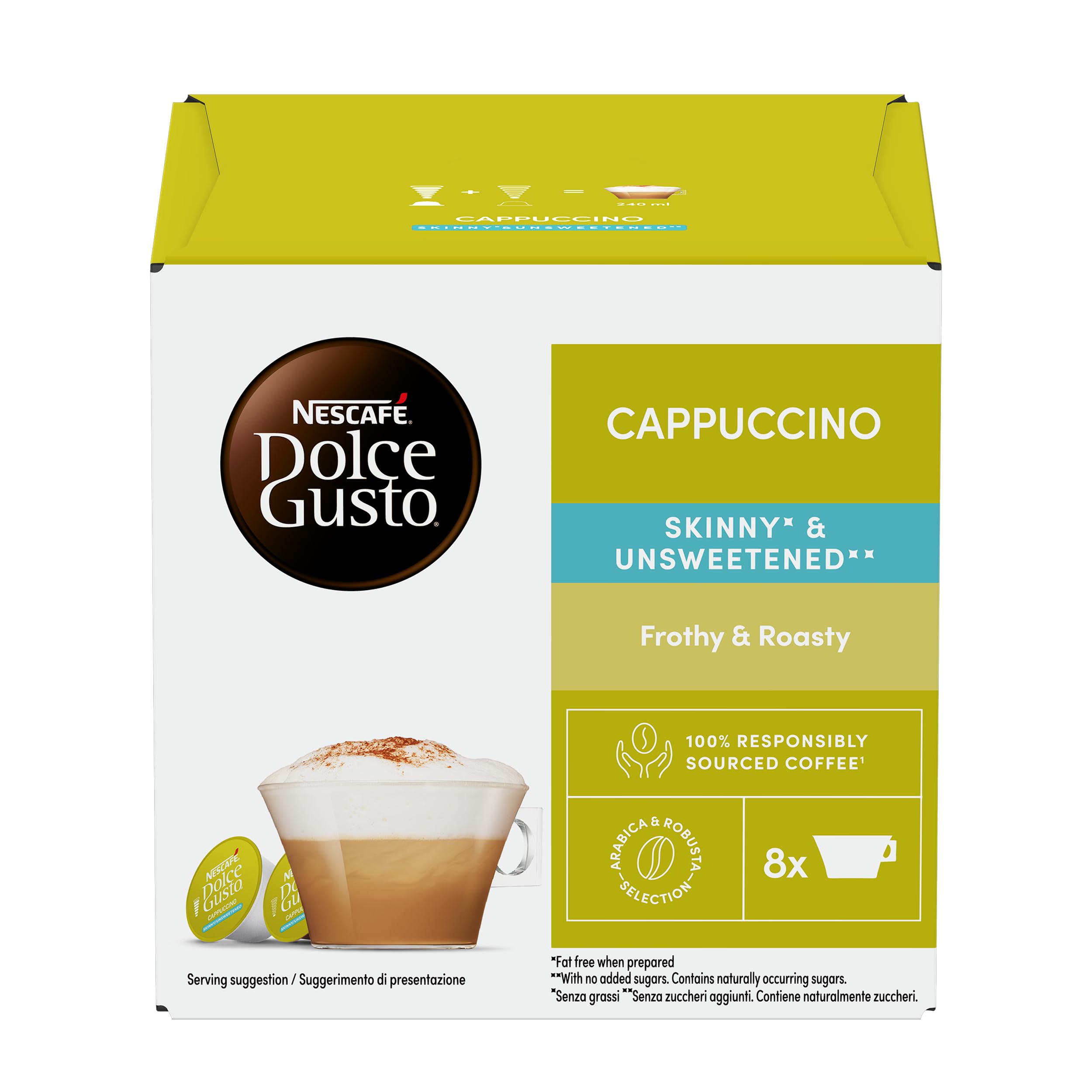 Dolce Gusto Skinny Cappuccino 16'S