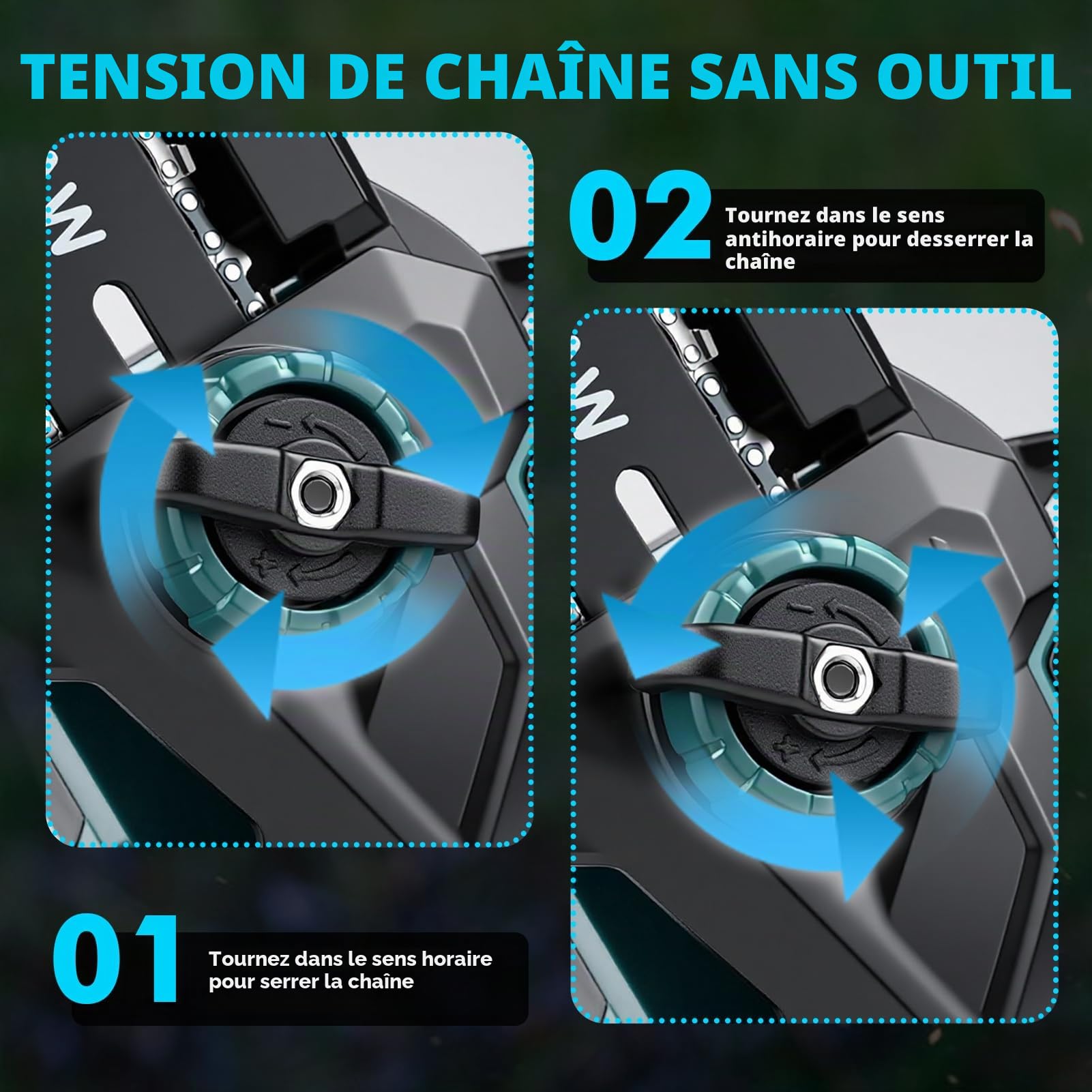 Tronçonneuse 8 Pouces pour batterie Makita 18 V, graissage automatique, scie d'élagage électrique sans balais, Mini tronçonneuse pour la coupe du bois, sécateur, coupe-branches
