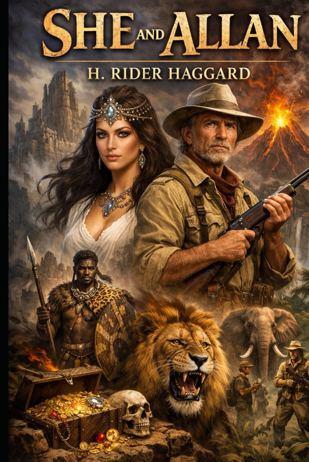Allan Quatermain: A Classic Lost World Adventure Featuring Allan Quatermain and Ayesha