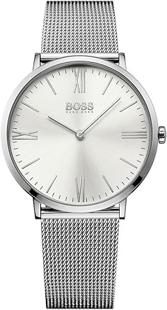 BOSS Hommes Analogique Quartz BOSS Montre avec Bracelet en Acier Inoxydable  1513459 : Hugo Boss: Amazon.fr: Montres