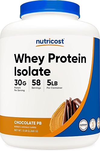 Miniatura 6 de Nutricost Whey Protein Isolate (Cookies N Cream, 5 Pounds)