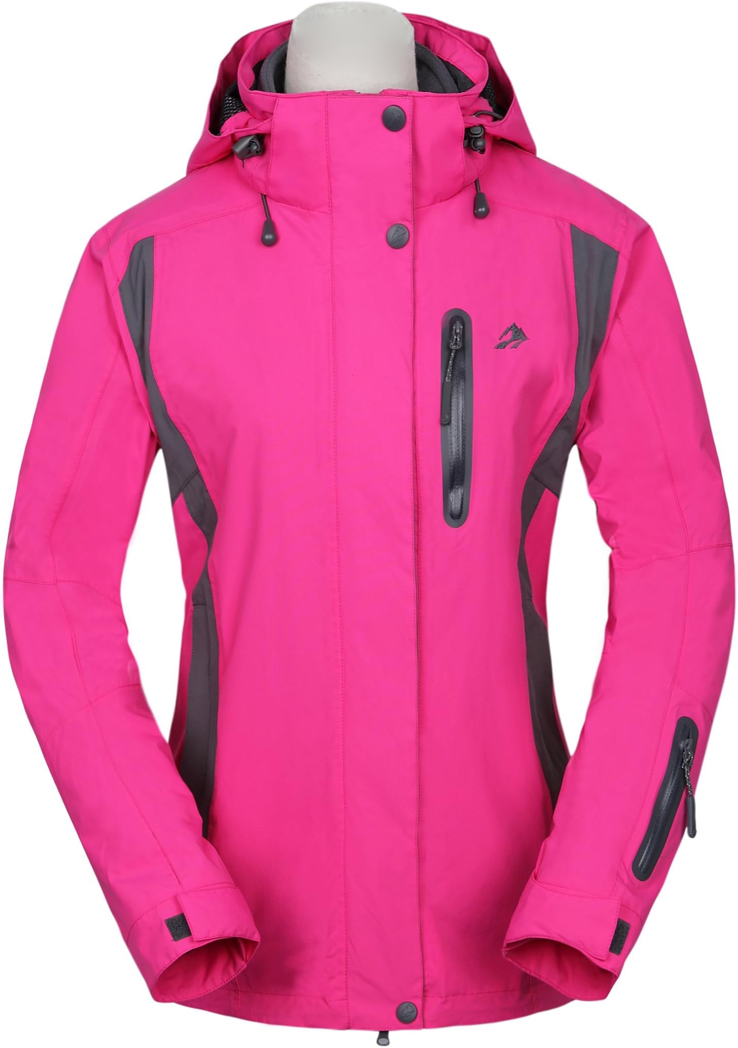 Turbulent River Lady's Interchange Ski Jacket with Detachable Fleece Jacket