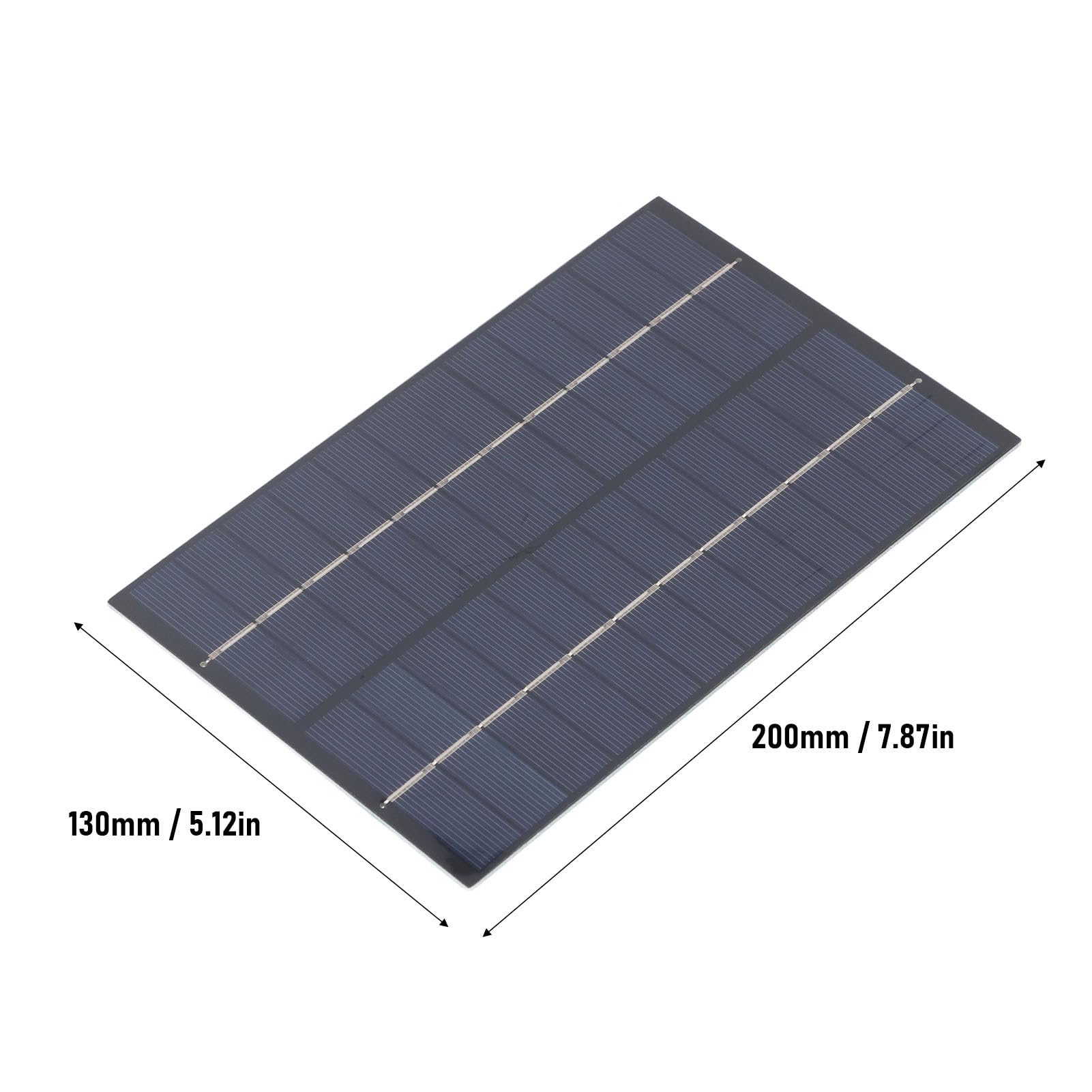 Mini panel słoneczny 9 V 4,2 W mały poly krzem laminat PET ładowarka 0-465MA 200x130MMM