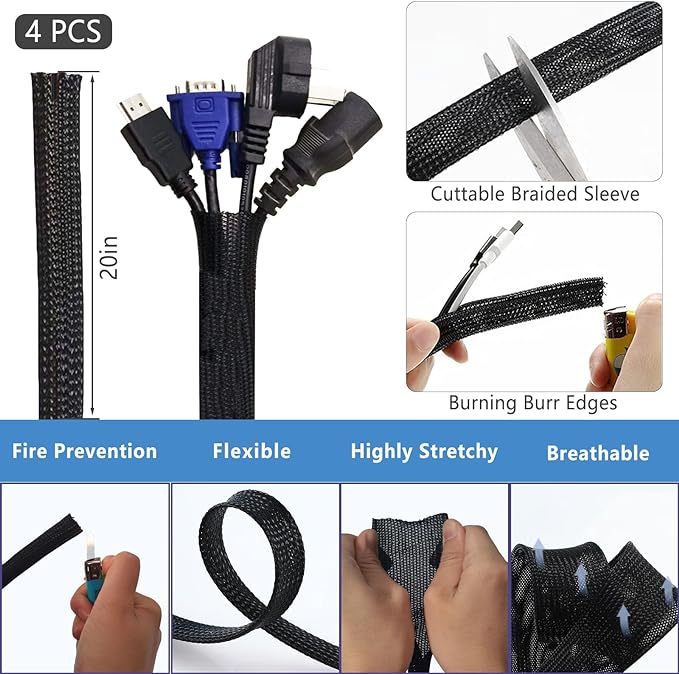 Kit de Gestión de Cables 328 Piezas ELII miniatura 3