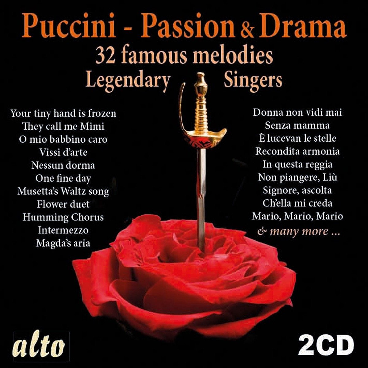 Puccini: Passion & Drama: 32 Famous Melodies