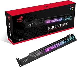 ASUS ROG Strix PCI-E x8 GDDR6 Graphics Card Holder ARGB