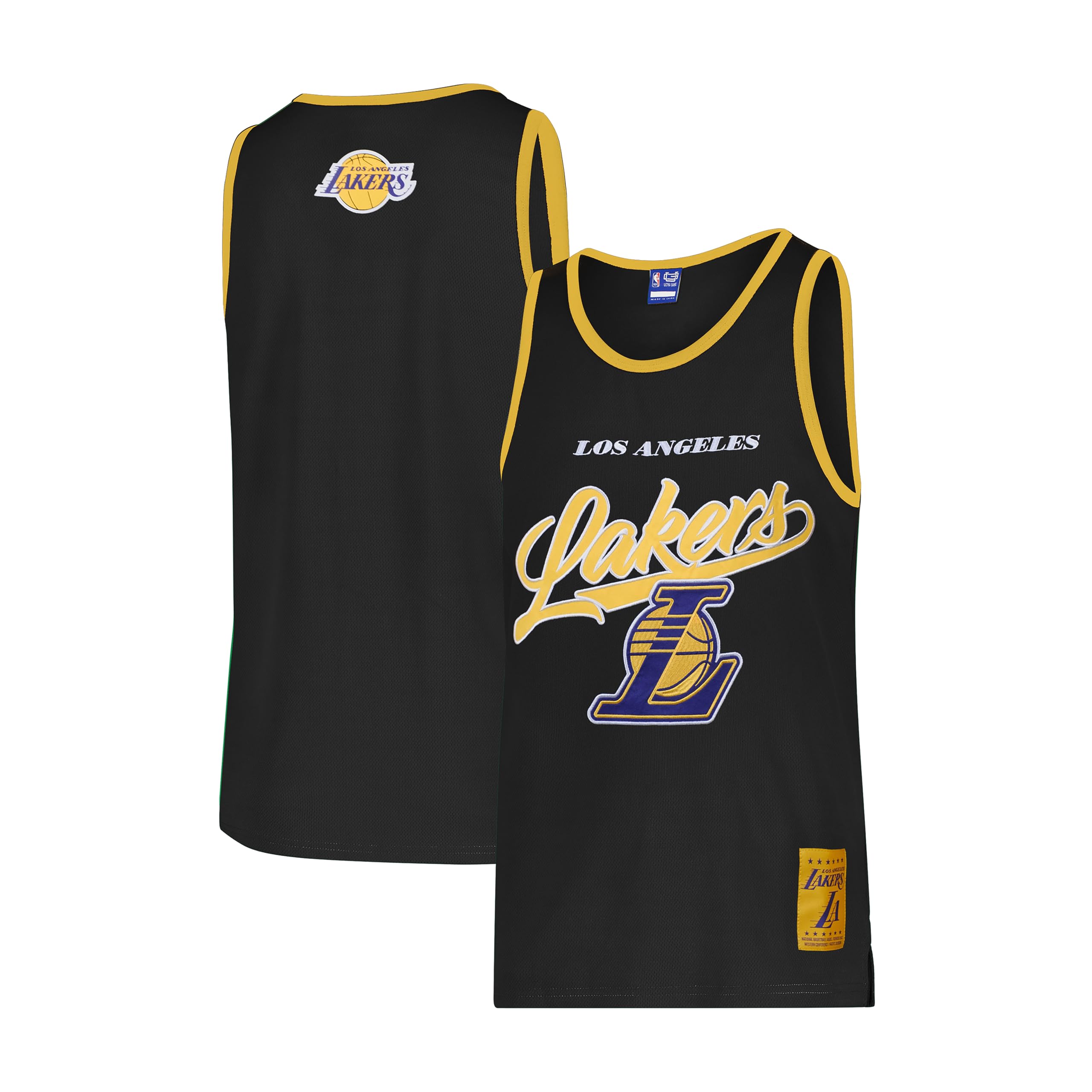 Ultra Game Men's NBA Official Super Soft Jersey Tank Top Muscle T-Shirt