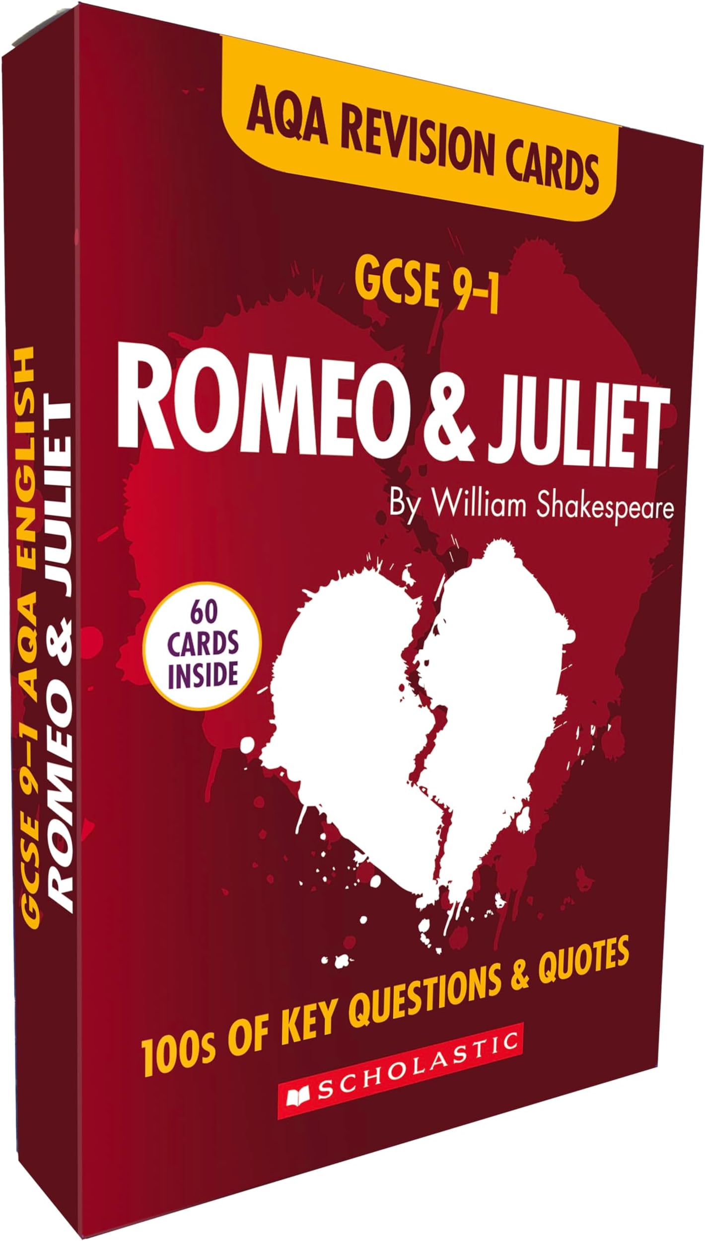 Romeo and Juliet: GCSE Revision Cards for AQA English Literature with free app (GCSE Grades 9-1 Revision Cards)