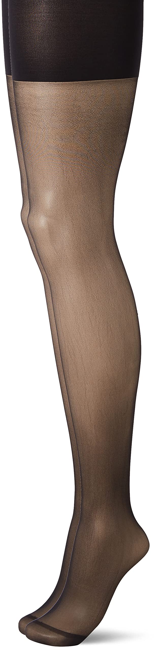 Nur Die Women's Bauch Beine Po 20 Str 2er Tights Not Applicable, Schwarz, 44-48