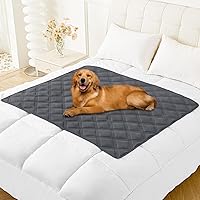 Vista 63 de Smiry Manta impermeable para cama de perro de 30 x 53 pulgadas, suave manta reversible para mascotas, lavable, a prueba de fugas, para sofá