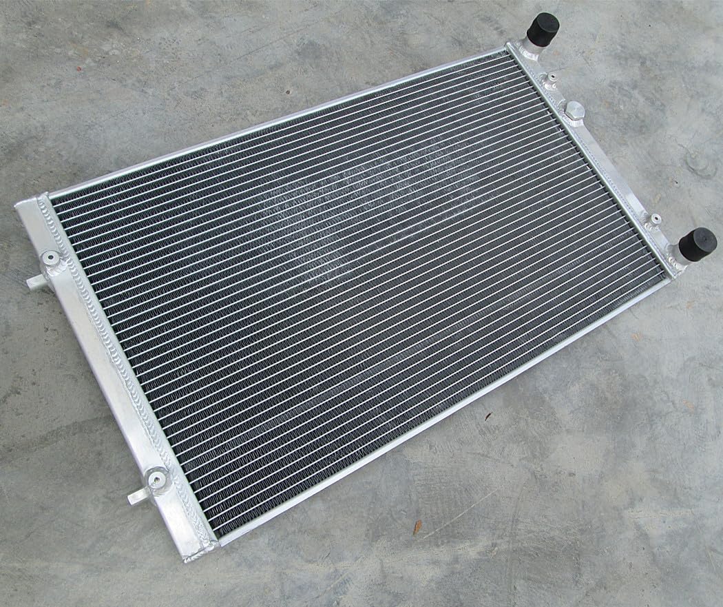 Full Aluminum Cooling Radiator For 1999-2006 VW VAG Golf Jetta MK4 Audi TT MT + 2x Fans