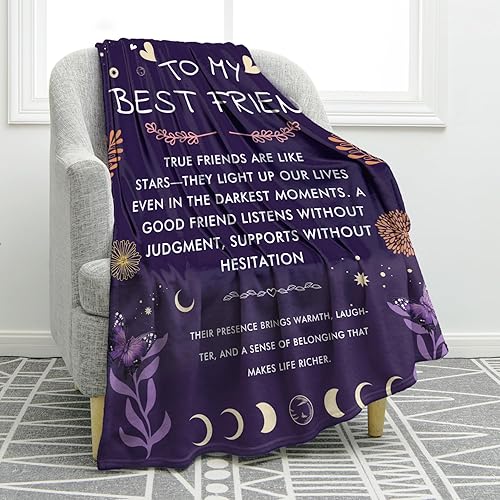 Jekeno - Manta de felpa de microfibra de 50 x 60 pulgadas