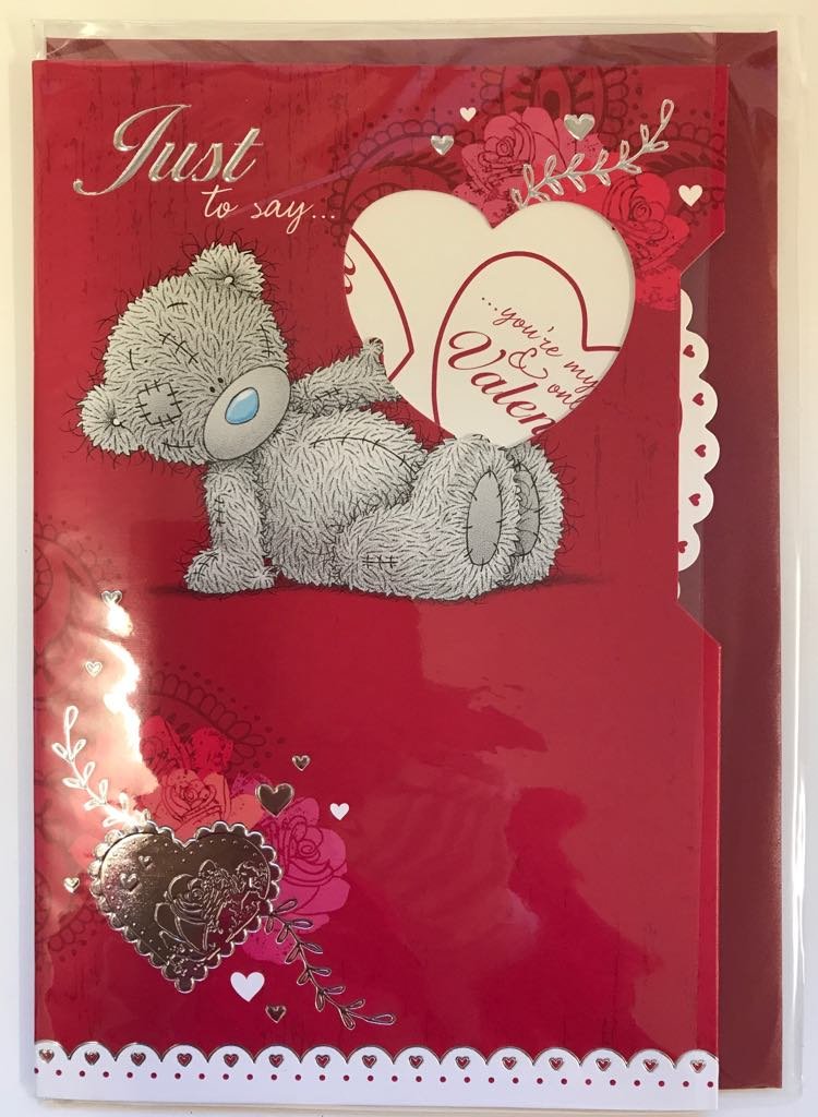 Carte De Saint-Valentin Me To You Bear My One And Only - Message Romantique