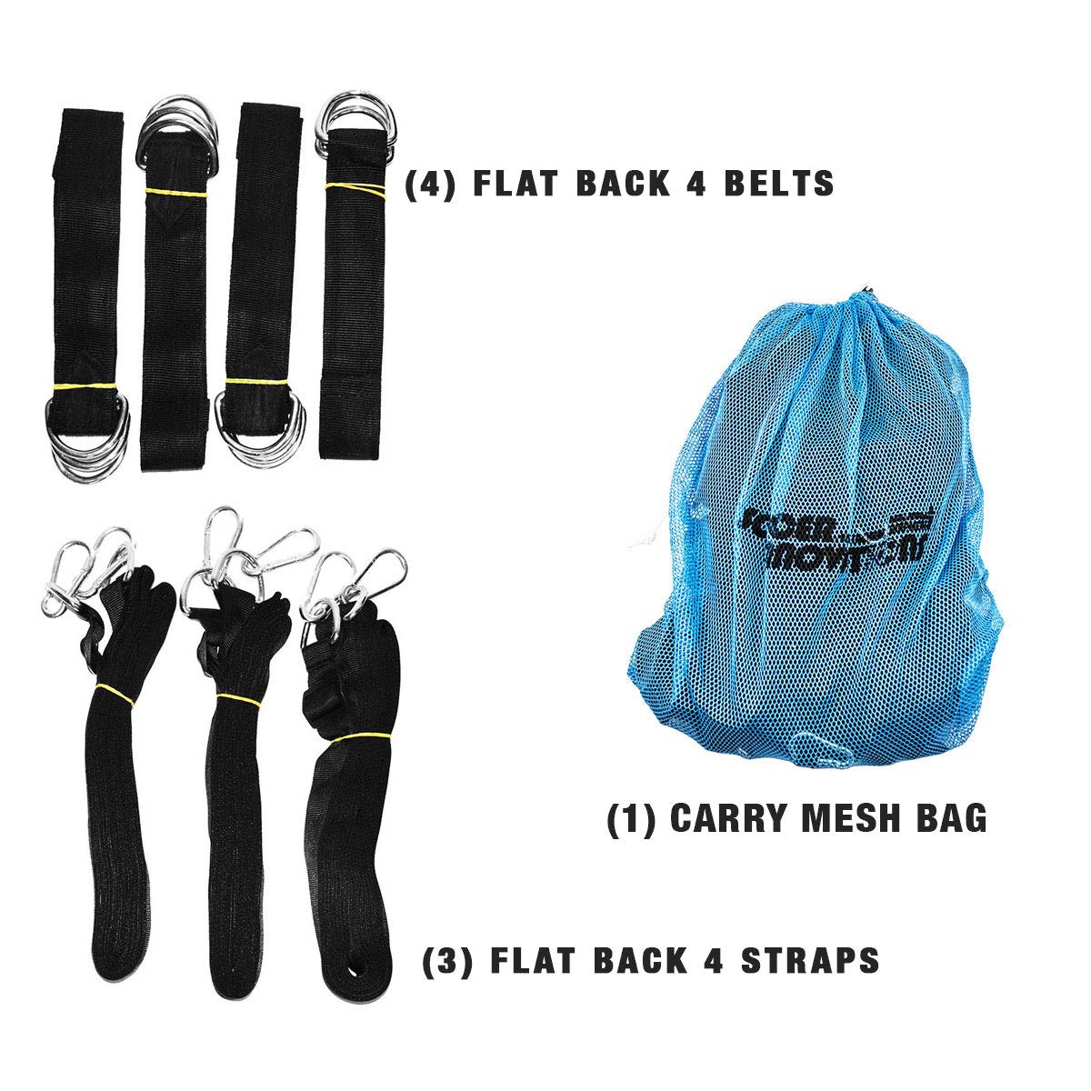 Soccer InnovationsFlat Back 4 Belt - Visual Representation for Defensive Back Line, Master the backline to build a solid impenetrable defensive line, Multi Use in Team Sports