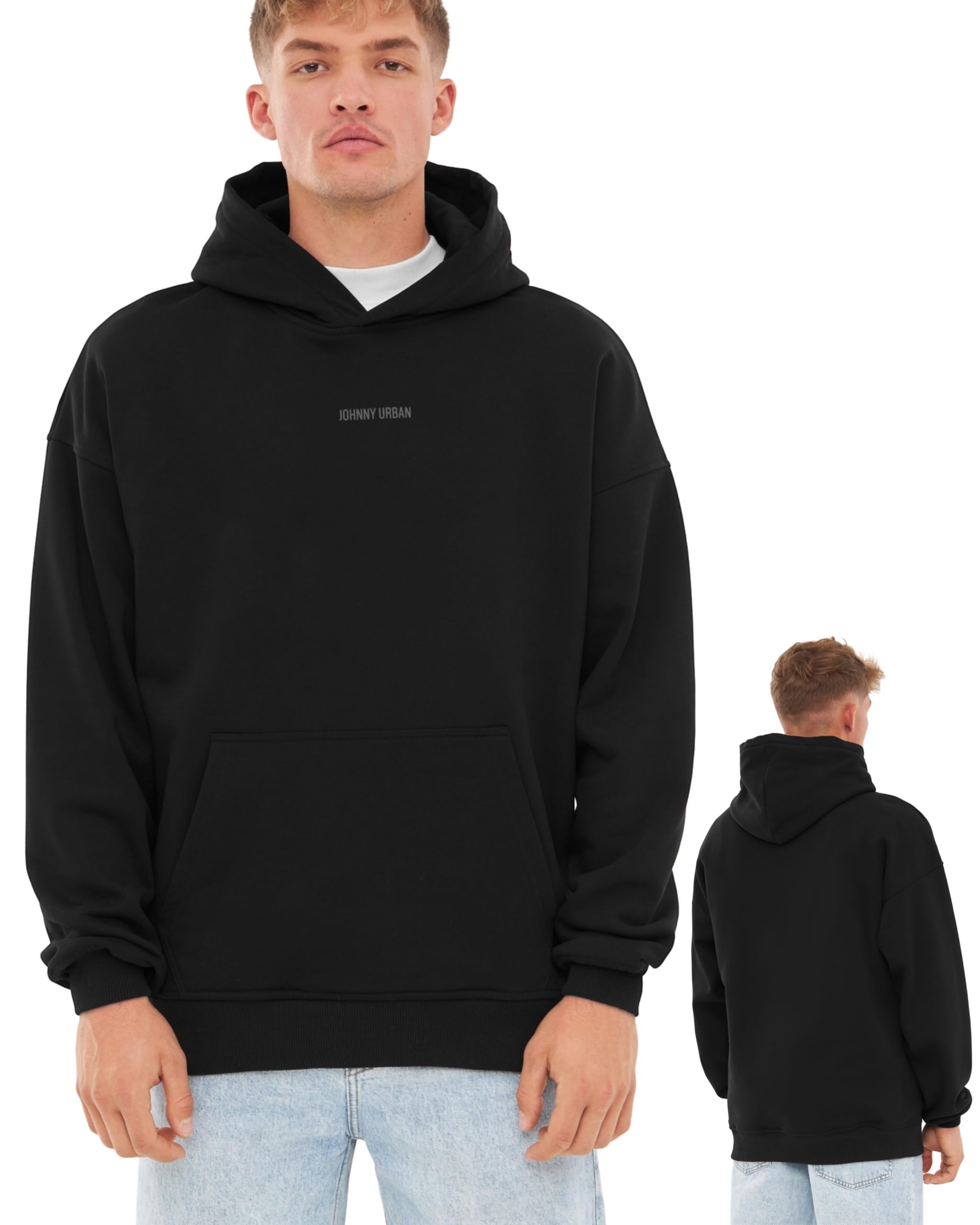 Felpa Oversize Uomo E Donna Carter | Maglione Spesso 440 GSM, Senza Cappuccio, Collo Tondo, Unisex