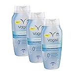 Vagisil Feminine Wash for Intimate Area Hygiene, pH Balanced and Gynecologist Tested, Unscented, 12 oz (Pack of 3)