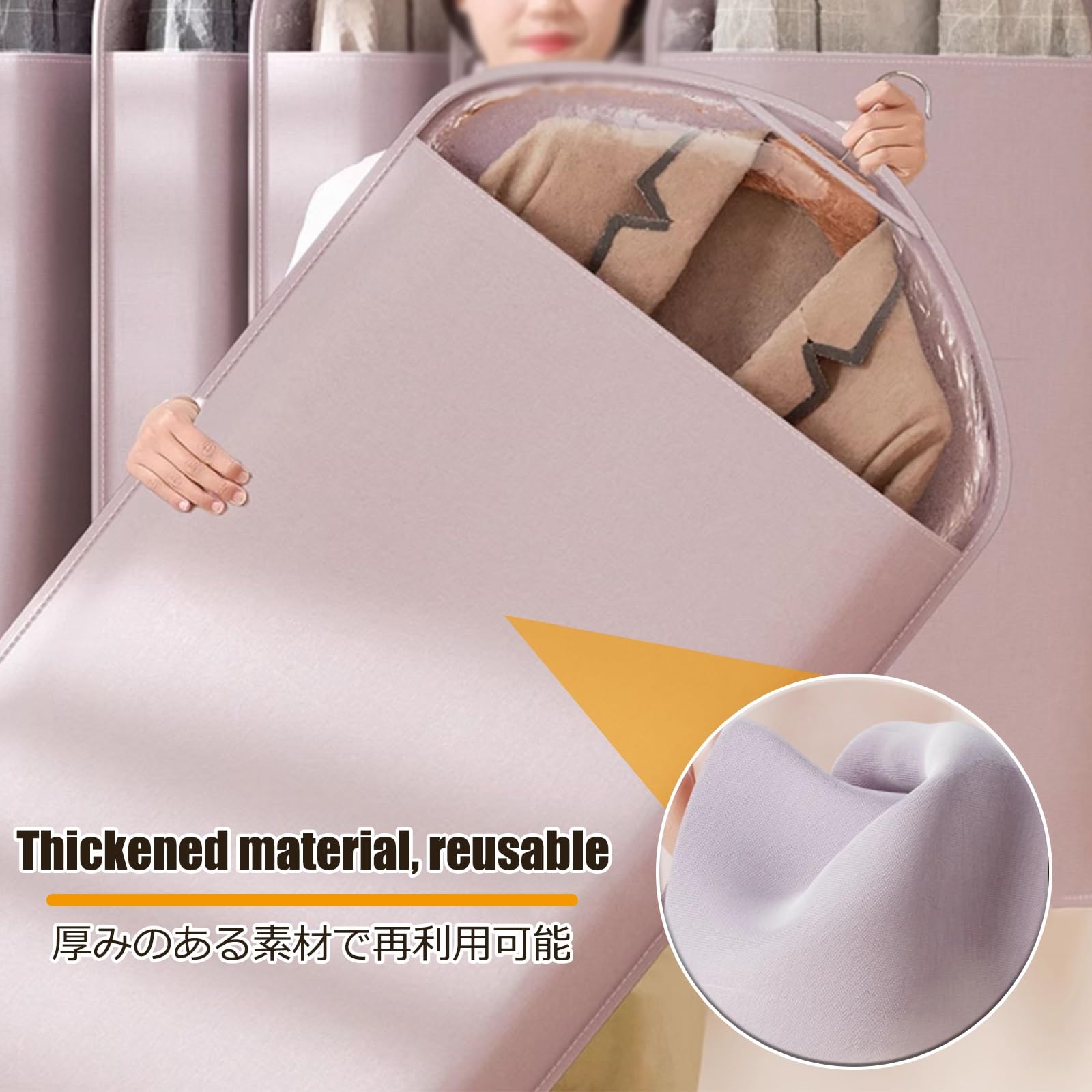 Peva Lavabile Buste Per Abiti Copertura Vestiti Con Cerniera Buste Trasparenti Per Vestiti Copri Abiti Anti Polvere Per Camicie, Giacche, Maglioni(59 * 128cm,3pcs)