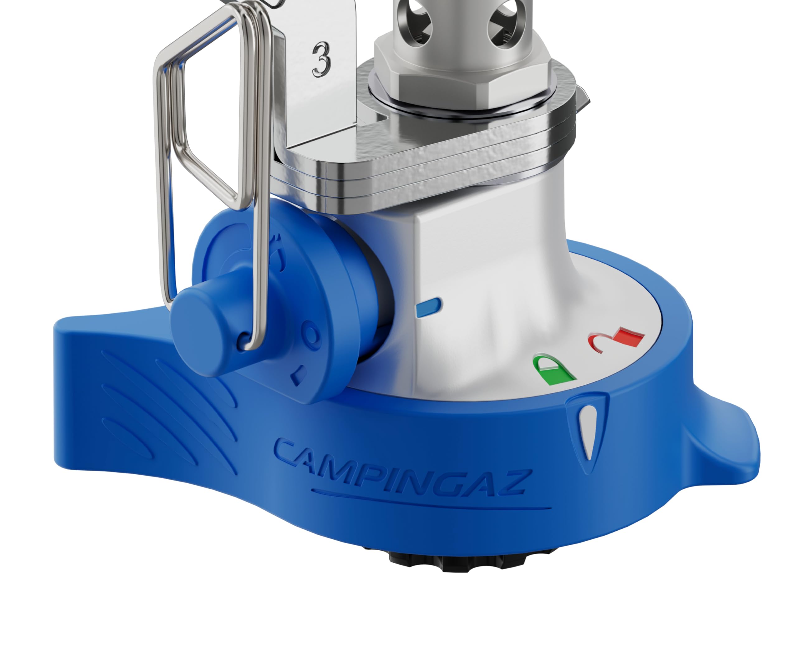 Campingaz Twister Connect PZ Herd | Mit Easy Clic Anschluss und Dual Lock Funktion | Leichter 1-Brenner Gaskocher | Einzelbrenner | Leistungsstarke Leistung 2900W | Für Camping, Festivals und Wandern