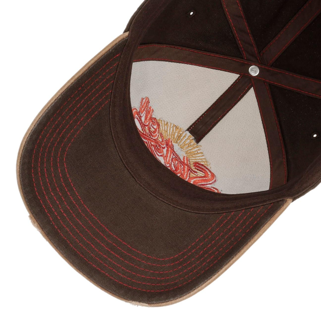 Stetson Czapka Cotton VintageMężczyźni - z daszkiem bawełniana baseball cap Metalowa sprzączka, Zima Jesień Wiosna Lato wiosna-lato jesień-zima