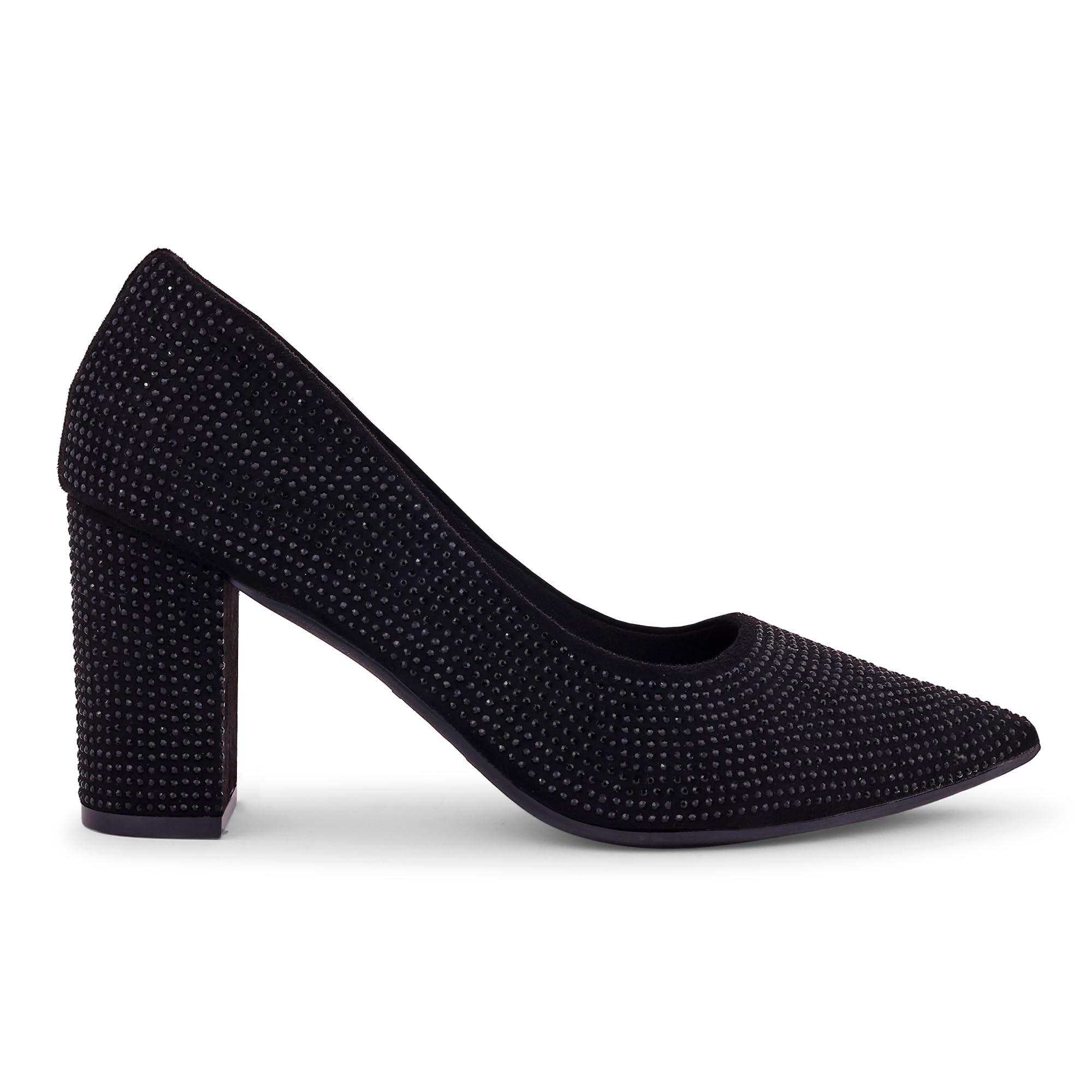 Lino Perros Diamond Studded Block Pumps (B0CLJG3DYG) Amazon Price History, Amazon Price Tracker