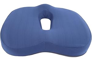 Office Chair Cushion, a Memory Foam Back Pain Reliever