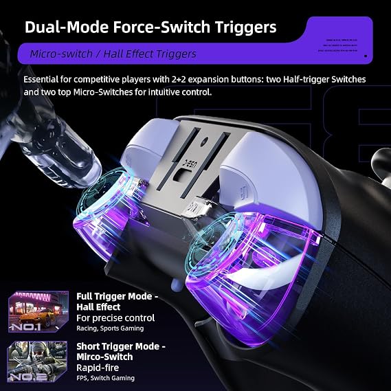 Thunderobot G80 Wireless PC Controller for Windows PC,Switch,IOS&Android