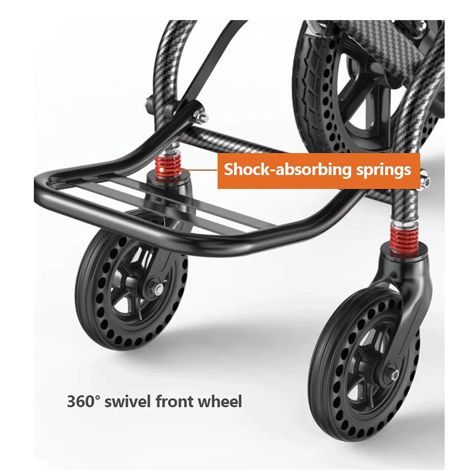 Sillas De Ruedas Sillas De Ruedas Ligeras Y Plegables Silla De Ruedas De Aleación De Aluminio con Frenos De Mano Asiento Ergonómico Silla De Ruedas Manual Ligera