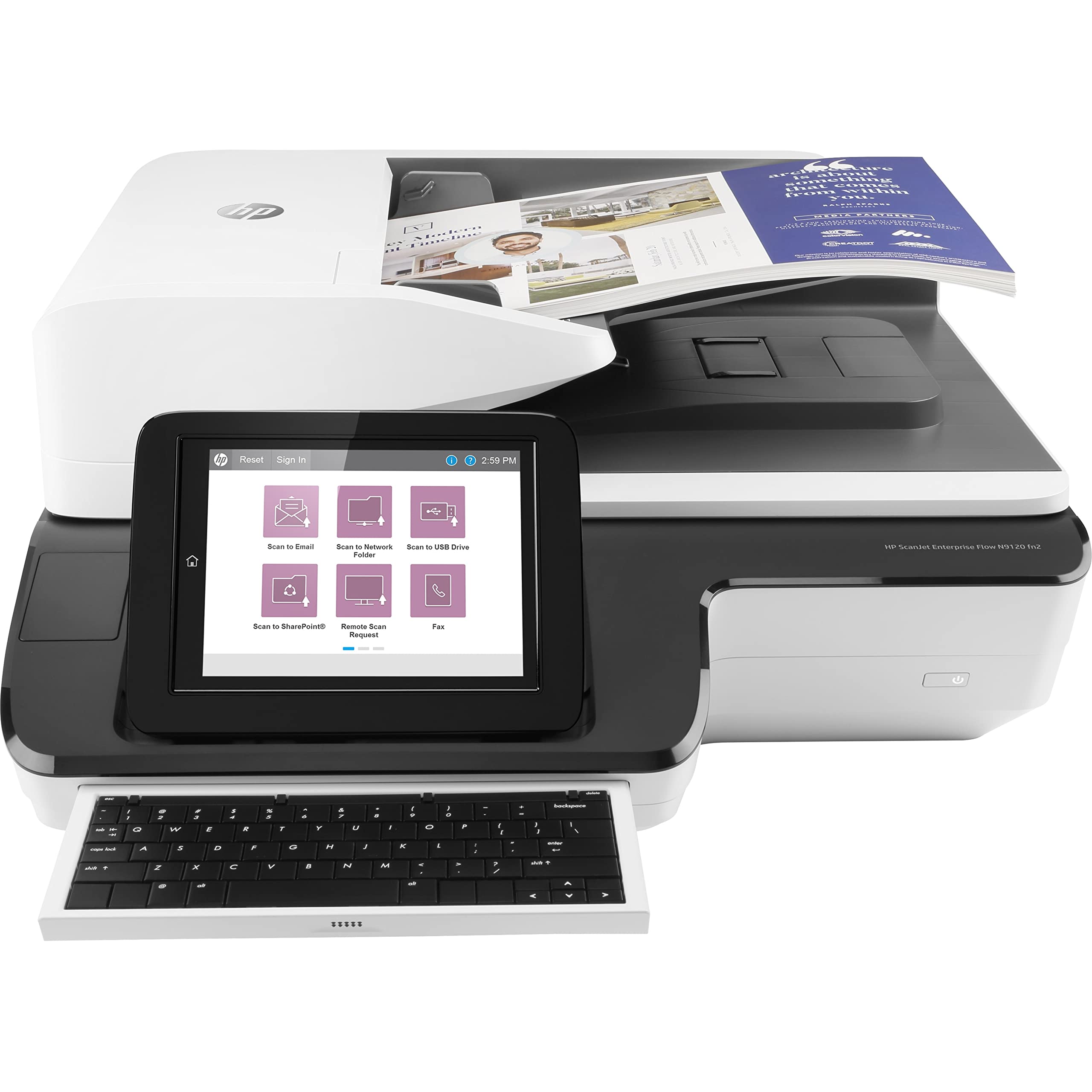 Amazon.com: HP ScanJet Enterprise Flow N9120 fn2 Document Scanner