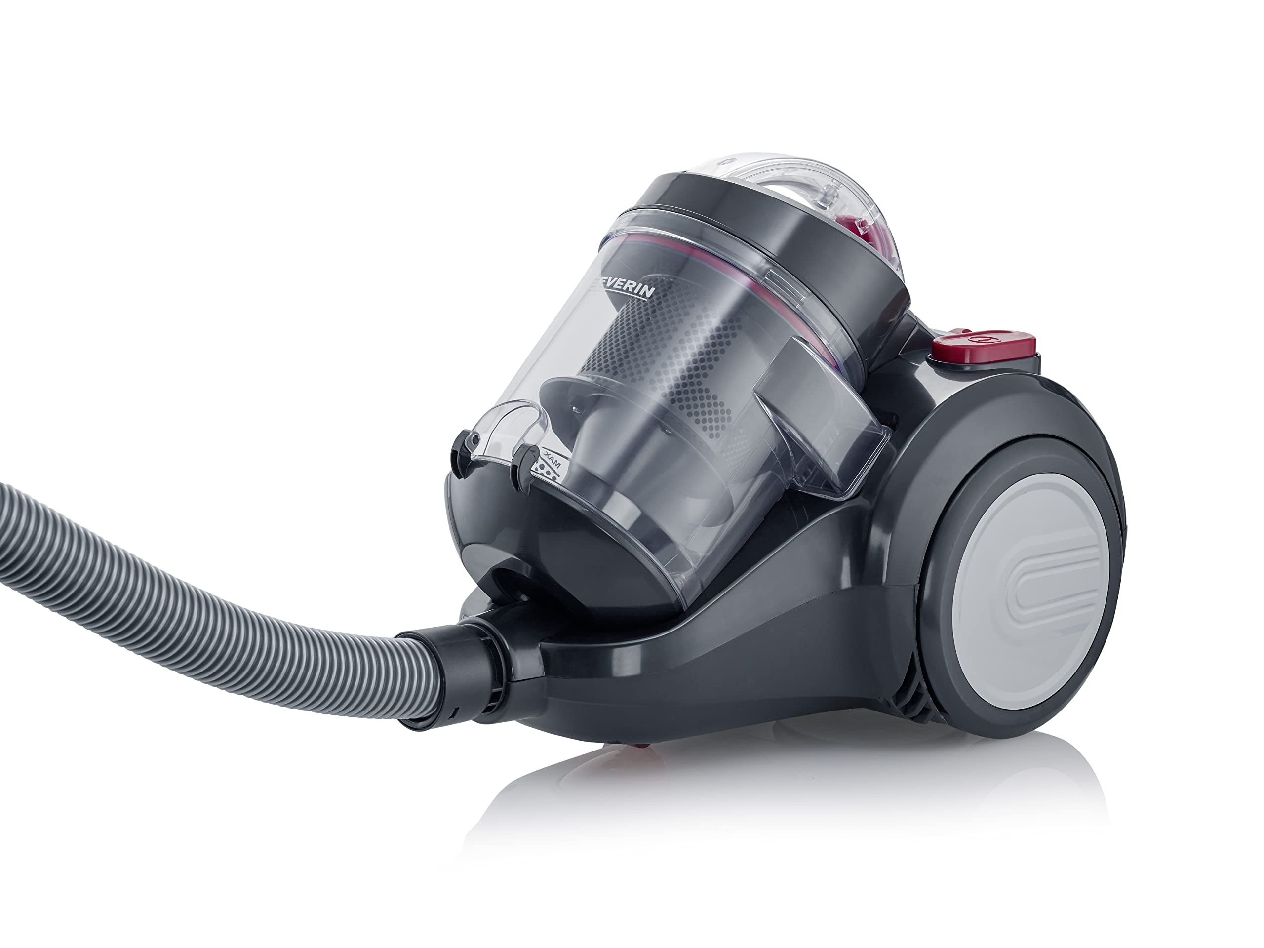 SEVERIN Aspirateur sans sac avec brosse parquet, Aspirateur traîneau à technologie cyclonique puissante, Aspirateur cyclone idéal pour lutter contre les allergies, Hepa 13, CY 7089