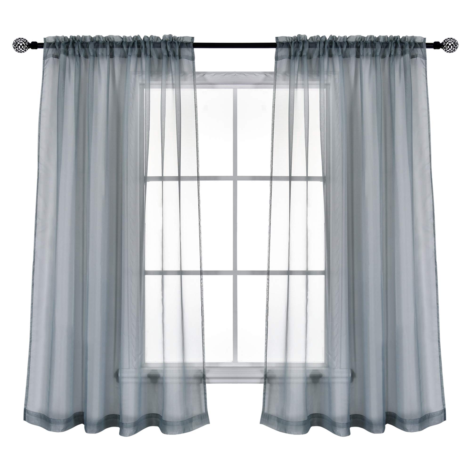 Sheer Curtains In Kitchen Curtains & Drapes