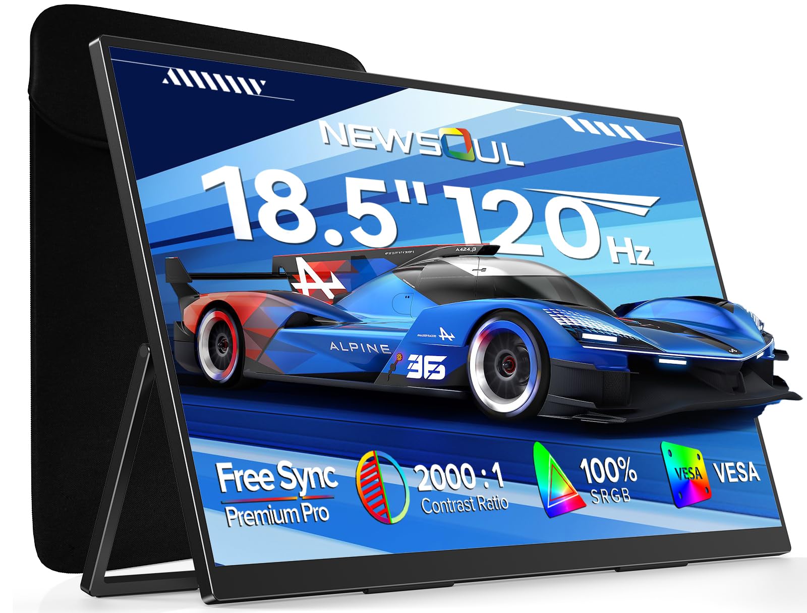 Amazon.co.jp: 18.5インチ 120Hz モバイルモニター ポータブルモニター