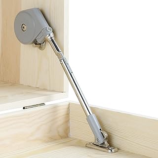 RUYUFE Lid Stay 105 Degree Open with Soft Close, Lid Hinge with Soft-Down for Door Cabinet Kitchen