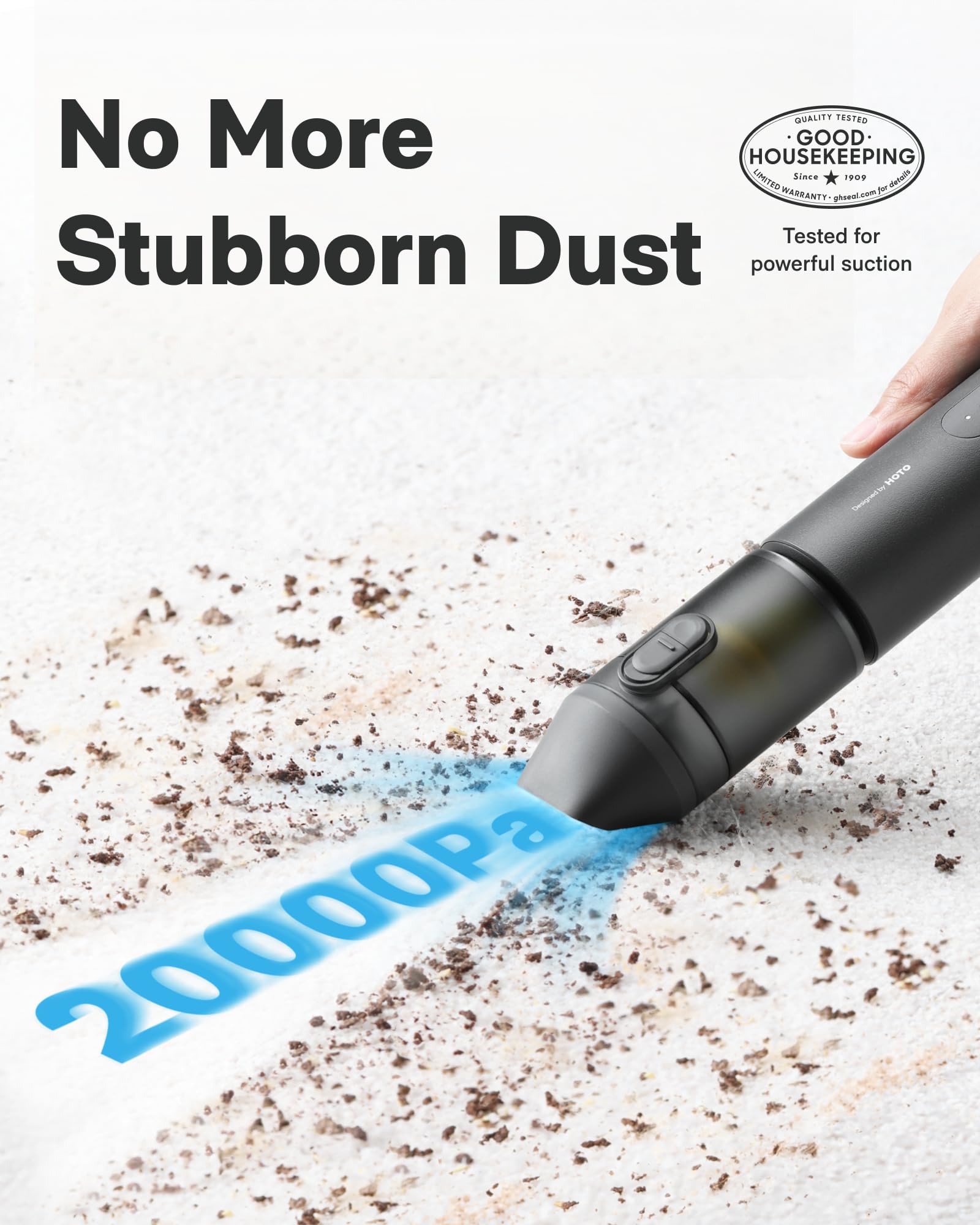HOTO Car Vacuum Portable Cordless - Key Features