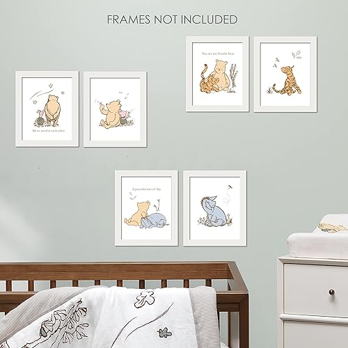 Miniatura 4 de Lambs & Ivy Disney Baby Classic Pooh - Arte de pared sin marco para guardería/niño